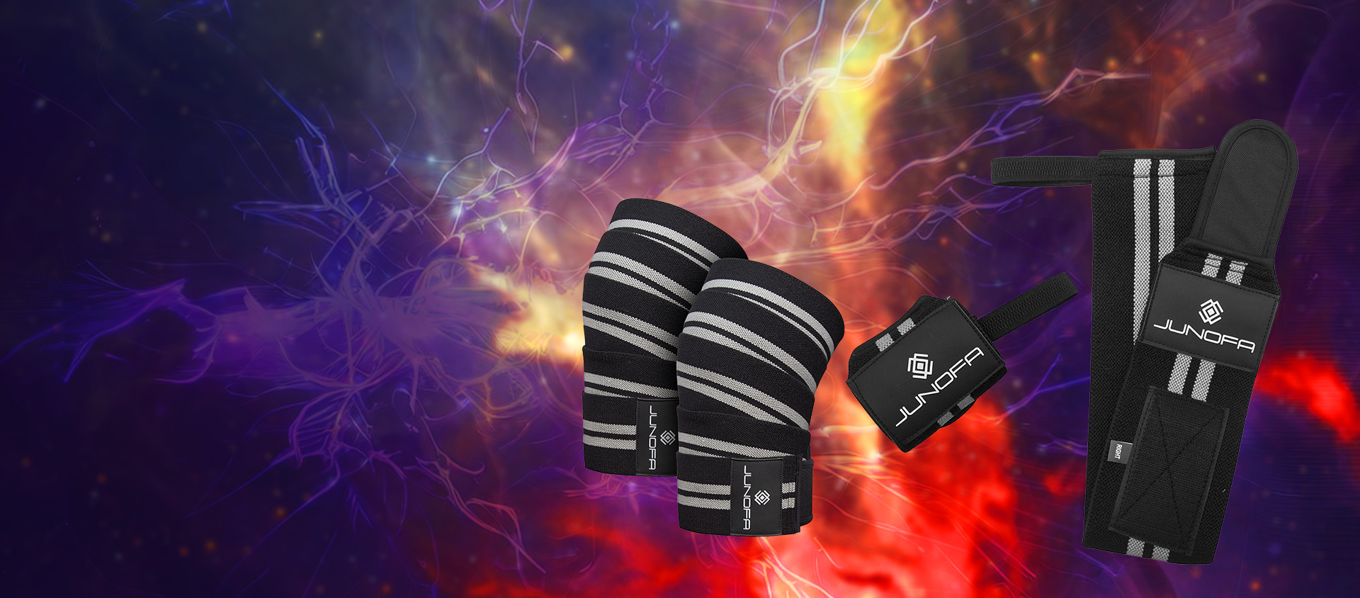  Wrist Wraps, Knee Wraps